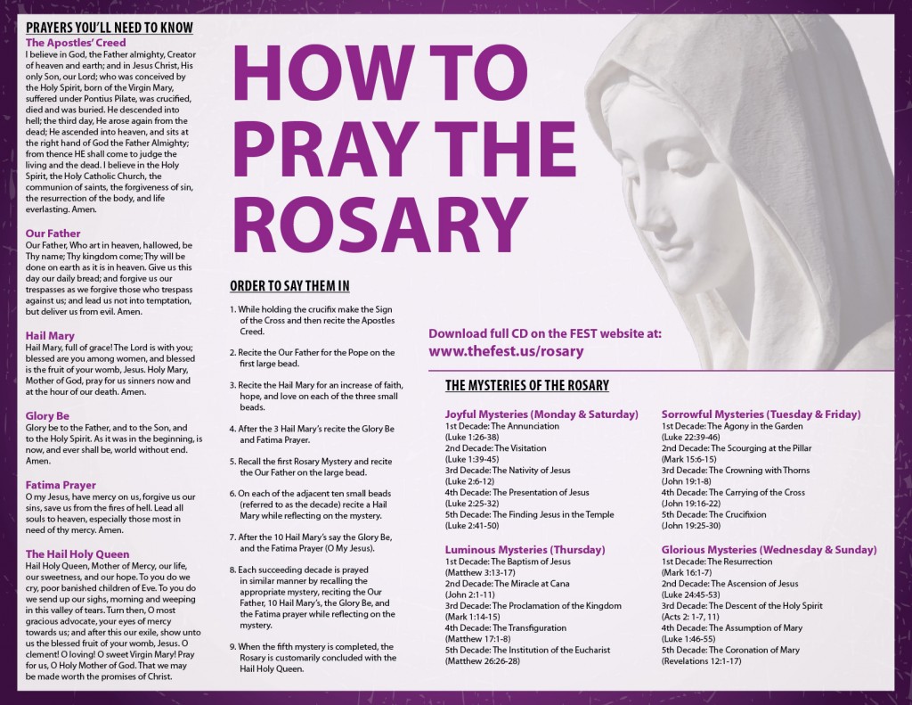 Peaceful image within how to pray the rosary for kids printable Mesmerizing image within how to pray the rosary for kids printable